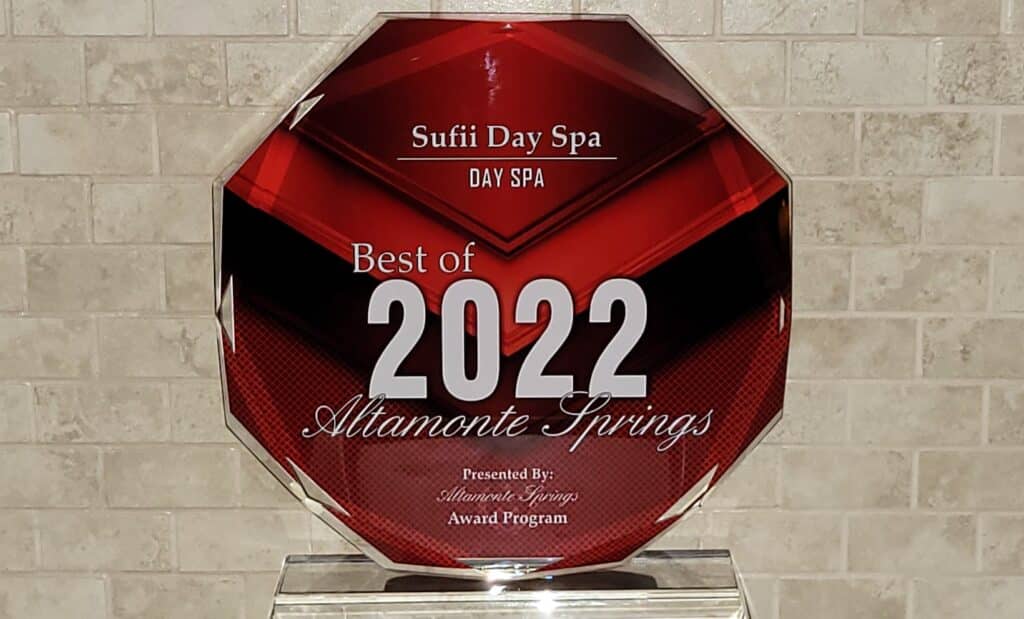 Best of Altamonte Springs Orlando Florida- Day Spa Award